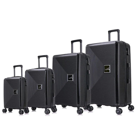 Set of 4 rigid ABS trolleys + free luggage scales | BeSmart™