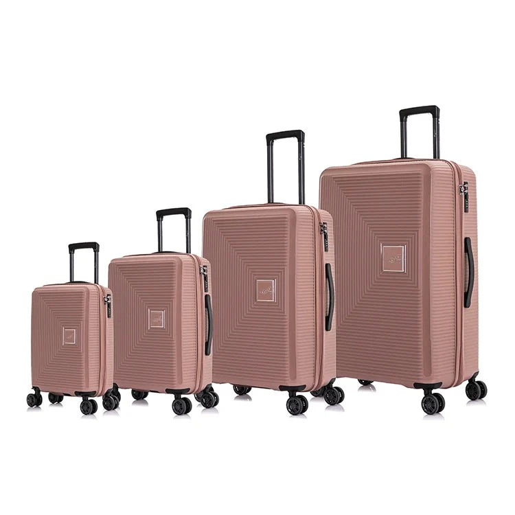 Set of 4 rigid ABS trolleys + free luggage scales | BeSmart™