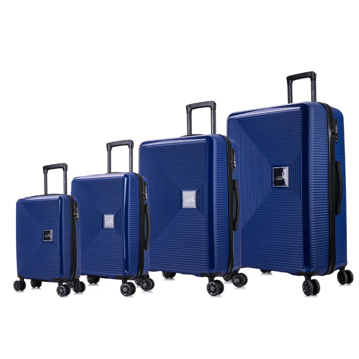 Set of 4 rigid ABS trolleys + free luggage scales | BeSmart™