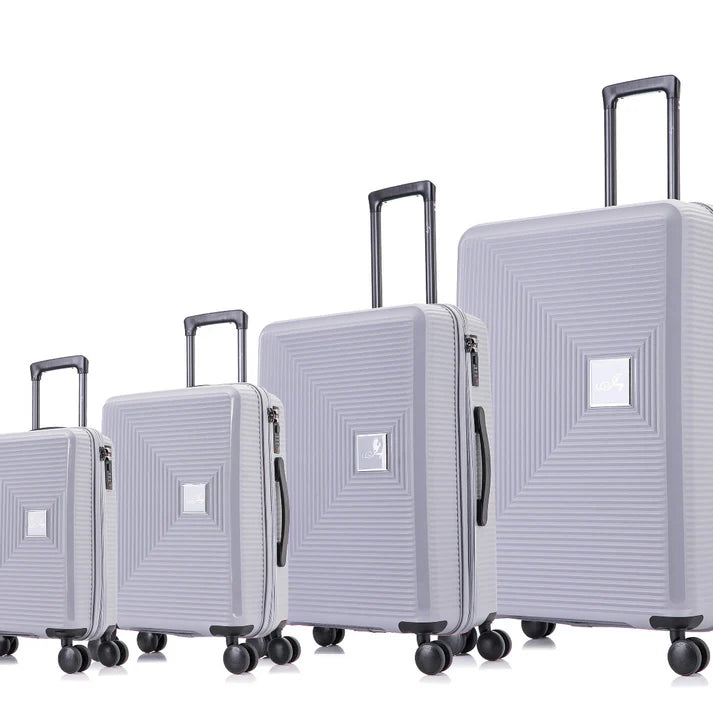 Set of 4 rigid ABS trolleys + free luggage scales | BeSmart™